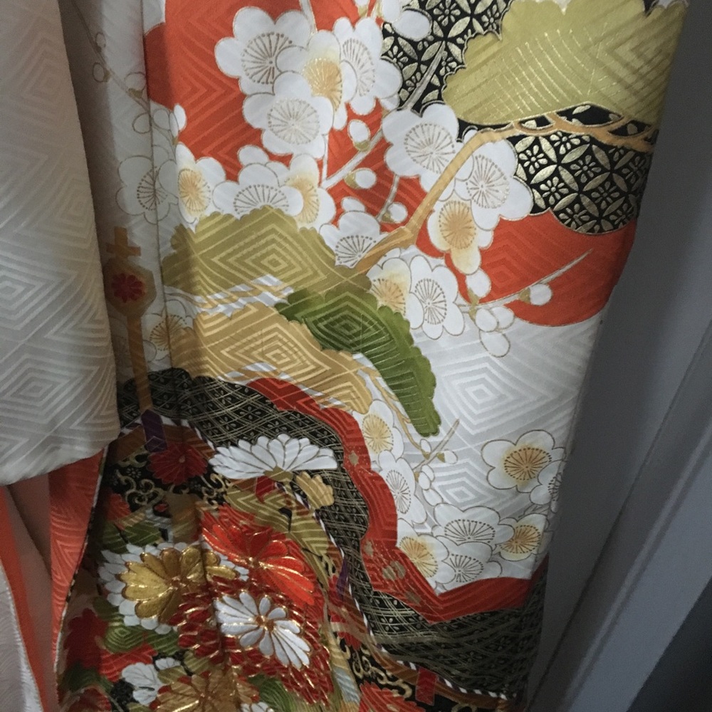 Showa silk kimono